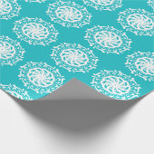 Oceana Mandala Geschenkpapier (Ecke)