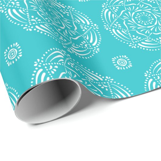 Oceana Mandala Geschenkpapier (Rolleneckpunkt)