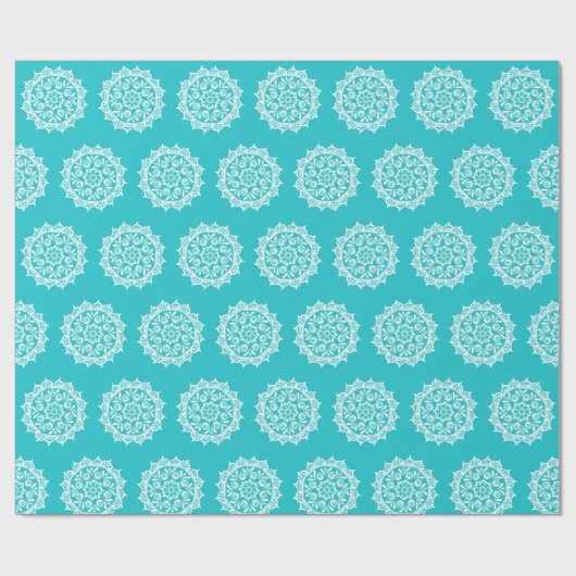 Oceana Mandala Geschenkpapier (Flach)