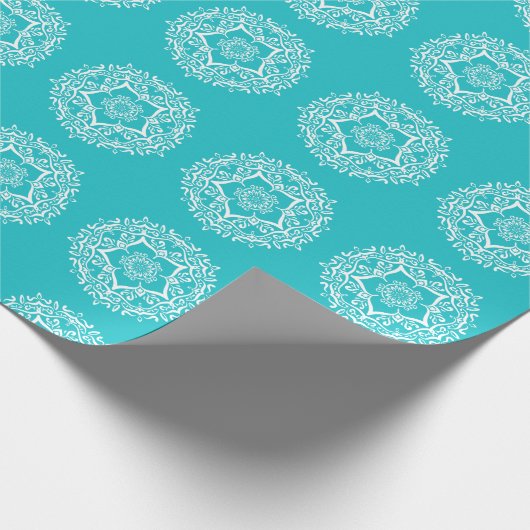 Oceana Mandala Geschenkpapier (Ecke)