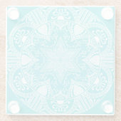Oceana Mandala Glasuntersetzer (Rückseite)