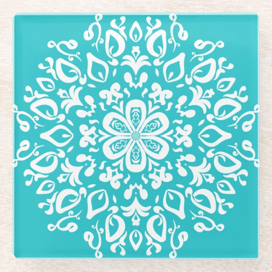 Oceana Mandala Glasuntersetzer (Vorderseite)