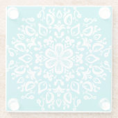 Oceana Mandala Glasuntersetzer (Rückseite)