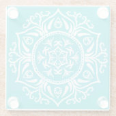 Oceana Mandala Glasuntersetzer (Rückseite)