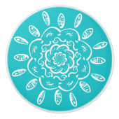 Oceana Mandala Keramikknauf (Vorderseite)