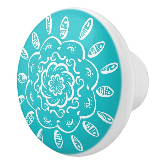 Oceana Mandala Keramikknauf (Rechts)