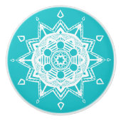 Oceana Mandala Keramikknauf (Vorderseite)