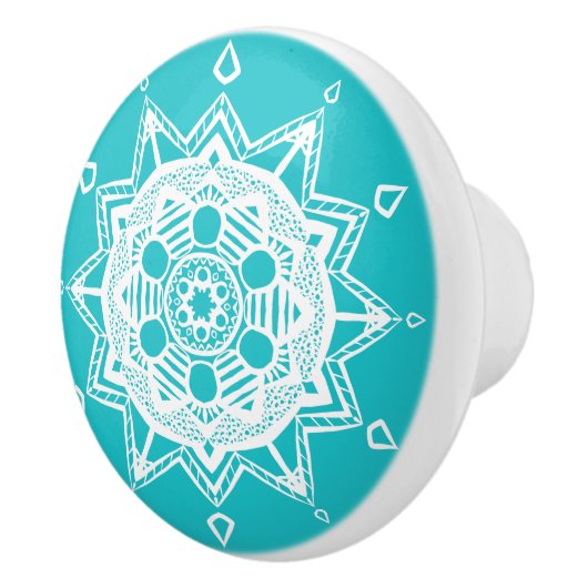 Oceana Mandala Keramikknauf (Rechts)