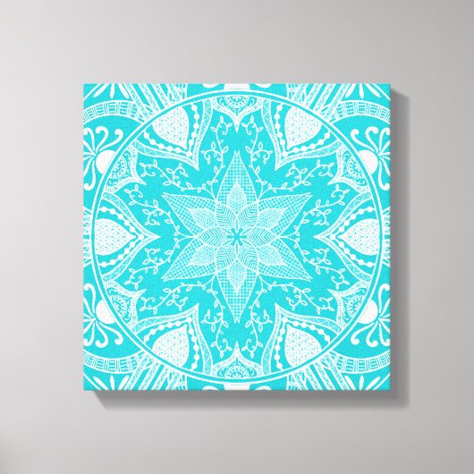 Oceana Mandala Leinwanddruck (Vorderseite)