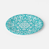 Oceana Mandala Pappteller (Schrägansicht)