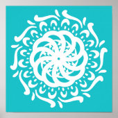 Oceana Mandala Poster (Vorne)