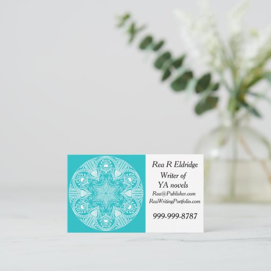 Oceana Mandala Visitenkarte (Stehend Vorderseite)