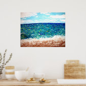 ‚Oceanbreeze‘ Poster (Küche)