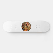 Oceania Wood Tattoo Skateboard (Horizontal)