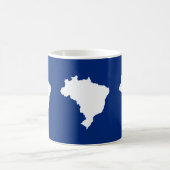 Oceanic Blue Festive Brasilien: Emporio Moffa Kaffeetasse (Mittel)