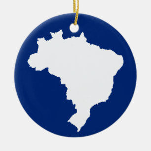 Oceanic Blue Festive Brasilien: Emporio Moffa Keramikornament