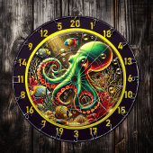 Oceanic Dream Octopus Dartboard Dartscheibe