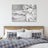 Oceanic Dreamer Canvas Print Leinwanddruck (Insitu (Schlafzimmer))