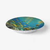 "Oceanic Elegance: Fisch Inspiriert Papierschalen" Pappteller (Gewinkelt)