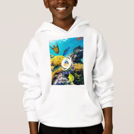 Oceanic Elegance Hoodie