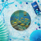 "Oceanic Elegante: Fish Underwater Collection Pappteller (Party)