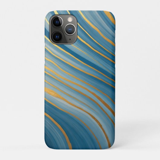 "Oceanic Gold Flow Case-Mate iPhone Hülle (Rückseite)