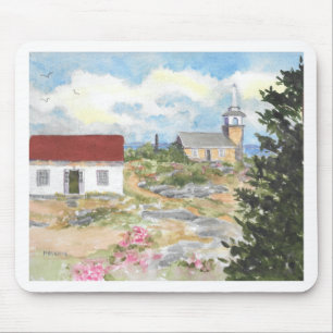 Oceanic Hotel on Star Island View Mousepad