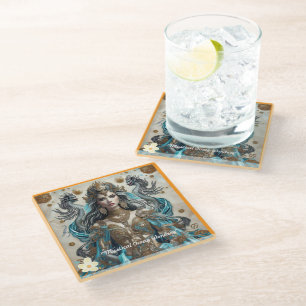 "Oceanic Luxury Touch" Glasuntersetzer