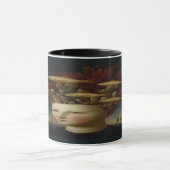 Oceanic Mind Coral Crown Surreal Art Mug Tasse (Zentrum)