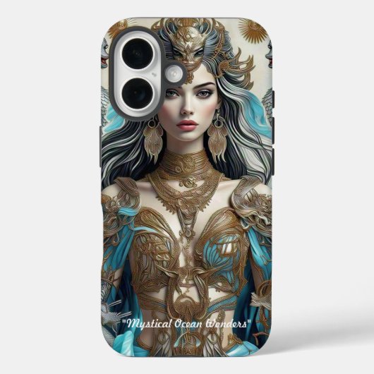 "Oceanic Mythology" Case-Mate iPhone Hülle (Rückseite)