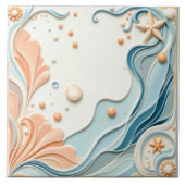 Oceanic Star rechts Fliese (Vorderseite)