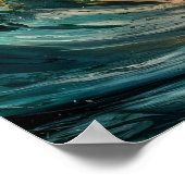 Oceanic Symphony Poster (Ecke)