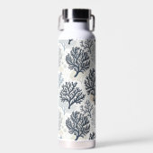 Oceanic Vibes Botanical Corals Trinkflasche (Vorne)