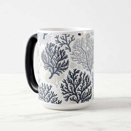 Oceanic Vibes Botanical Corals Verwandlungstasse (Vorderseite Links)