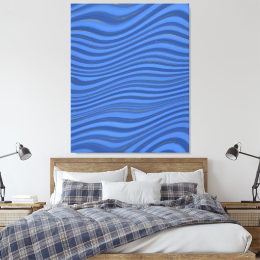 Oceanic wave  leinwanddruck (Insitu (Schlafzimmer))