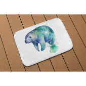 Oceanic Whisper Manatee Badematte