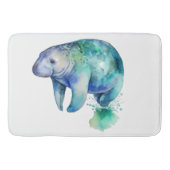 Oceanic Whisper Manatee Badematte (Vorderseite)