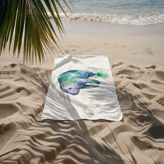 Oceanic Whisper Manatee Badhandtuch Set