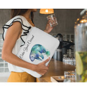 Oceanic Whisper Manatee, custom Laptopschutzhülle