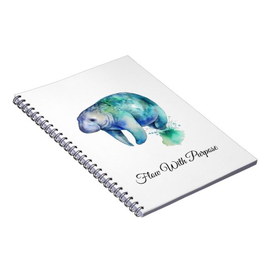 Oceanic Whisper Manatee, custom Notizblock (Rechte Seite)