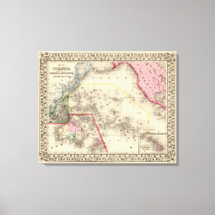 Oceanica, Sandwich-Inseln Leinwanddruck