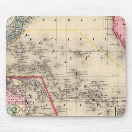 Oceanica, Sandwich-Inseln Mousepad (Vorne)