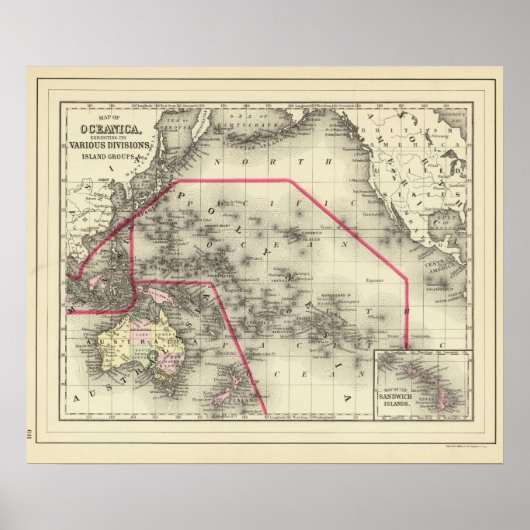 Oceanica, Sandwich Islands 2 Poster (Vorne)