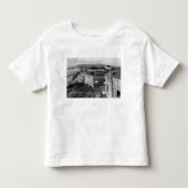 Oceanlake, Oregon-Ansicht des Surftides Kleinkind T-shirt (Vorderseite)