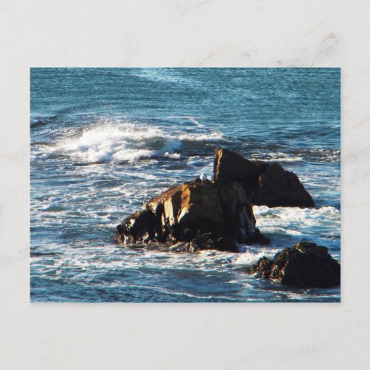 Oceano Beach Postkarte (Vorderseite)