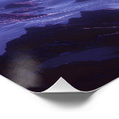 Oceano y cielo embravecidos: surrealismo  poster (Ecke)