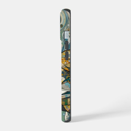 "Ocean's Aath" - Fall iPhone 15 Hülle (Linke Seite)