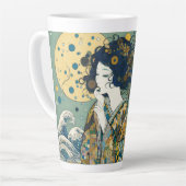 "Ocean's Aath" Latte Tasse (Linke Ecke)