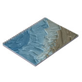 Ocean's Edge: Ein digitales Bild der Ruhe Notizblock (Linke Seite)