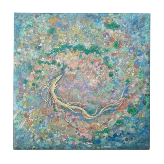 Ocean's Forest: Dragon's Current Fliese (Vorderseite)